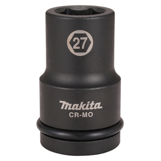 Makita Deep Impact Socket 1in Sq Dr 27 x 90mm