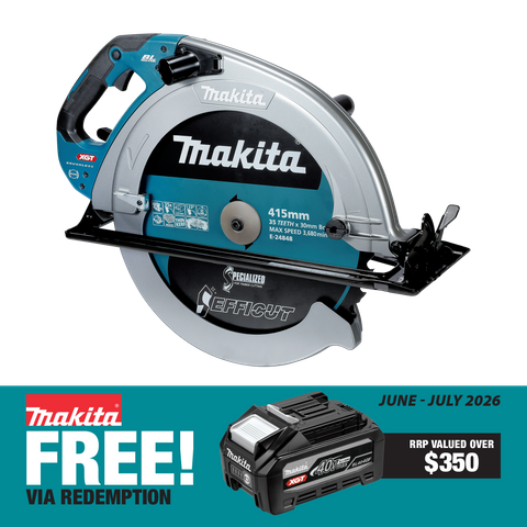 Makita XGT Cordless Circular Beam Saw Brushless 415mm 40V - Bare Tool