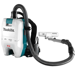 Makita XGT Cordless Backpack Vacuum Cleaner 28mm 40v - Bare Tool