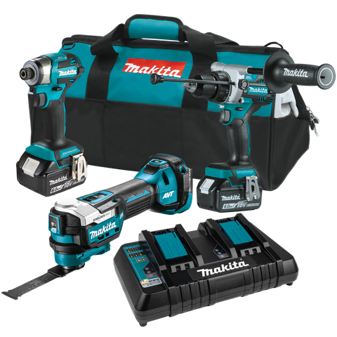 Makita LXT Cordless Brushless Combo Kit 3pc 18v 6Ah