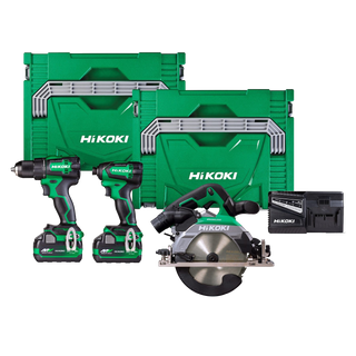 HiKOKI Multivolt Cordless Brushless 3pc Combo18V Kit