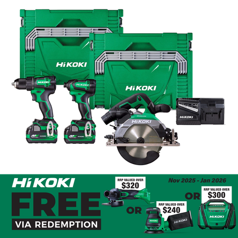 HiKOKI Multivolt Cordless Brushless 3pc Combo18V Kit