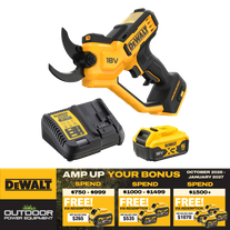 DEWALT Cordless Pruner 18V 5Ah Kit
