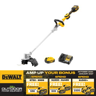 DEWALT Cordless Line Trimmer Brushless Split Shaft 18V 5Ah