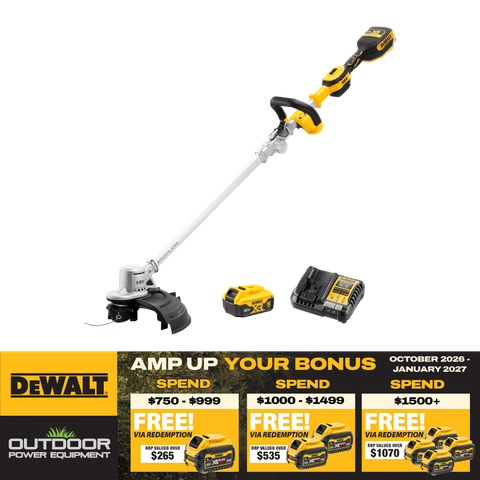 DEWALT Cordless Line Trimmer Brushless Split Shaft 18V 5Ah
