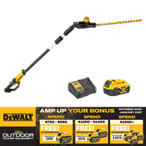 DEWALT Cordless Pole Hedge Trimmer 18V 5Ah