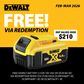 DEWALT Cordless Pole Hedge Trimmer 18V 5Ah