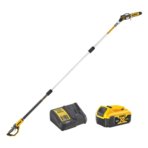 DeWalt Cordless Pole Saw Brushless 18V 5Ah