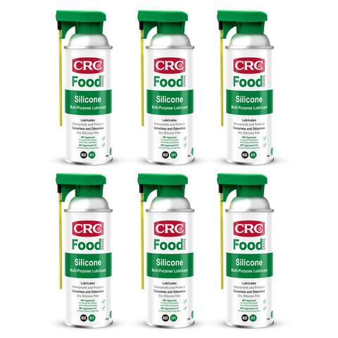 CRC Food Grade Silicone Spray 284g 6pk