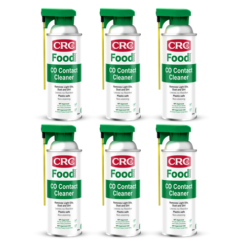 CRC Food Grade Co Contact Cleaner 400ml 6pk