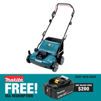Makita LXT Cordless Lawn Scarifier 320mm 18V - Bare Tool