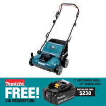 Makita LXT Cordless Lawn Scarifier 320mm 18V - Bare Tool