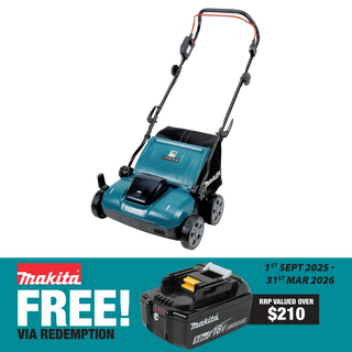 Makita LXT Cordless Lawn Scarifier 320mm 18V - Bare Tool