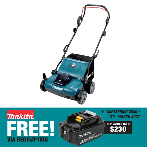 Makita LXT Cordless Lawn Scarifier 320mm 18V - Bare Tool