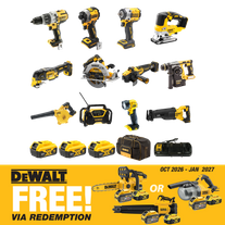 DEWALT Cordless Combo Kit Brushless 12pc 18V 5Ah