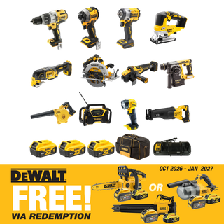 DEWALT Cordless Combo Kit Brushless 12pc 18V 5Ah