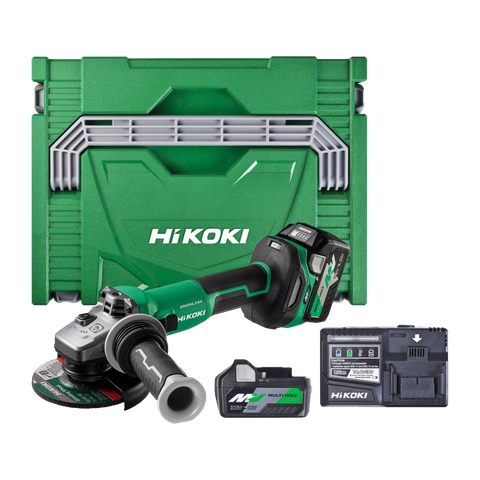 HiKOKI MultiVolt Cordless Angle Grinder 125mm 36v 2.5Ah