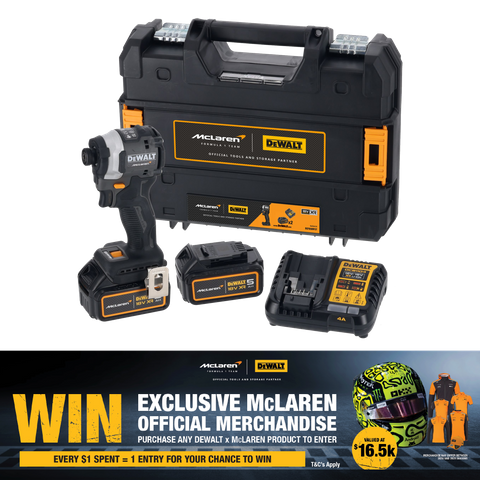 DeWalt X McLaren Cordless Impact Driver 18V 5Ah