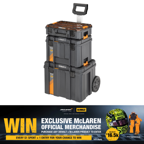 DeWalt X McLaren TSTAK Storage Set 3pc