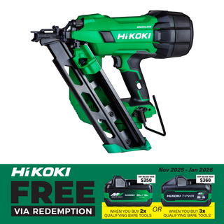 HiKOKI Cordless Framing Nailer Gasless Brushless 18V - Bare Tool