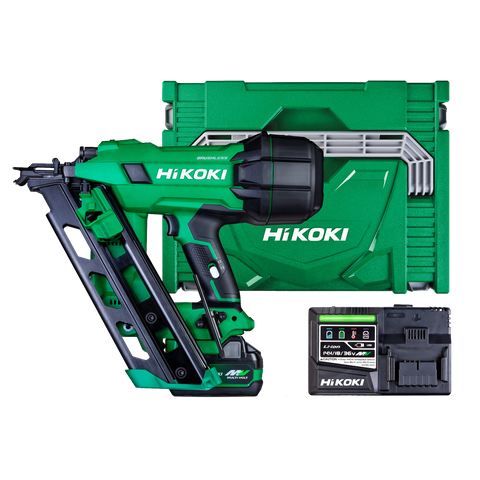 HiKOKI Cordless Framing Nailer Gasless Brushless 18V 5Ah