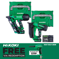 HiKOKI Cordless Framing Nailer & Angle Brad Nailer 18V 5Ah