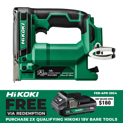 HiKOKI Cordless Stapler Fine Wire 13mm 18V - Bare Tool