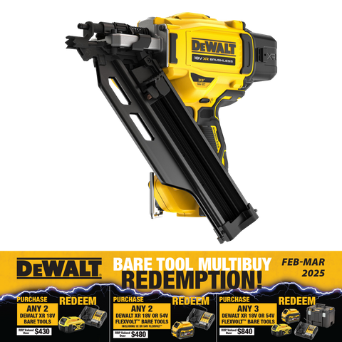 DeWalt Cordless Framing Nailer 18V - Bare Tool