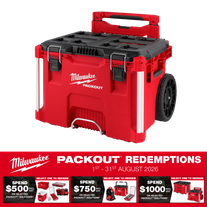 Milwaukee PACKOUT Low Profile Rolling Tool Box