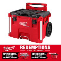 Milwaukee PACKOUT Low Profile Rolling Tool Box