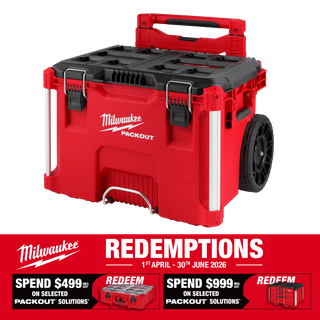 Milwaukee PACKOUT Low Profile Rolling Tool Box