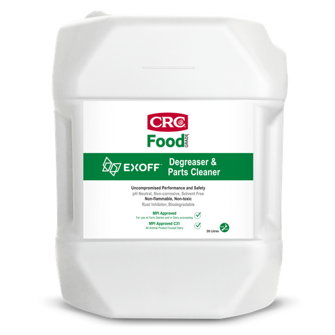 CRC Exoff Food Grade Degreaser & Parts Cleaner 20L