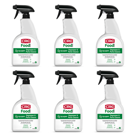 CRC Exoff Food Grade Degreaser & Parts Cleaner 750ml 6pk