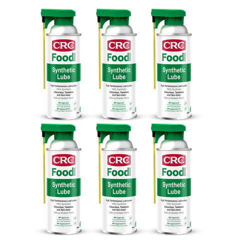 CRC Food Grade Synthetic Lube 400ml 6pk