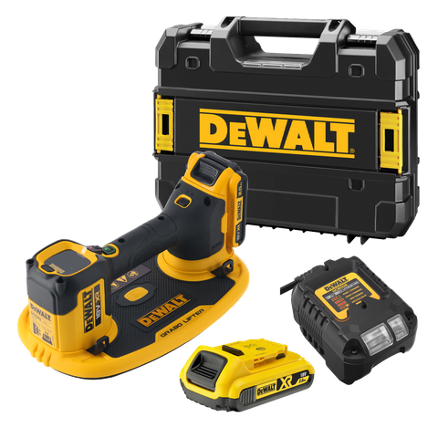 DeWalt Cordless Grabo Suction Lifter 18V 2Ah