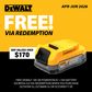 DEWALT Cordless Grabo Suction Lifter 18V 2Ah