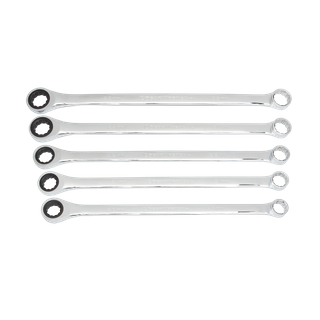 GEARWRENCH Double Sided Wrech Ratcheting Metric 5pc Set