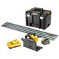 DeWalt FLEXVOLT Cordless Plunge Saw 165mm Brushless 54V Kit with 1.5m Rail