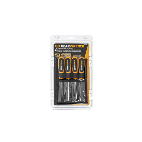 GEARWRENCH Mini Hook & Pick Set 4pc