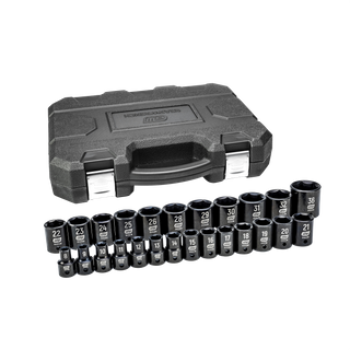 GEARWRENCH Standard Impact Socket Set Metric 1/2in Dr 25pc
