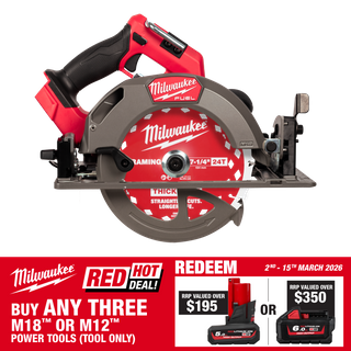 Milwaukee M18 FUEL Cordless Circular Saw Brushless 184mm 18V - Bare Tool