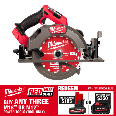 Milwaukee M18 FUEL Cordless Circular Saw Brushless 184mm 18V - Bare Tool
