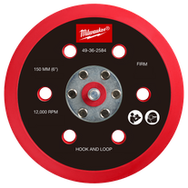 Milwaukee Backind Pad for Sander Hook & Loop Firm 150mm