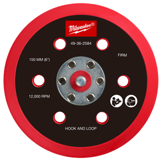 Milwaukee Backind Pad for Sander Hook & Loop Firm 150mm