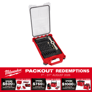 Milwaukee Tap and Die Set Metric HCS 38pc