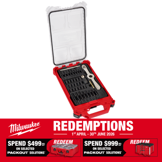 Milwaukee Tap and Die Set Metric HCS 38pc