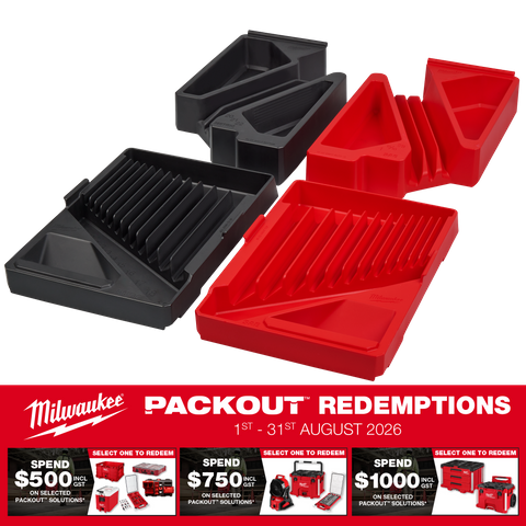 Milwaukee PACKOUT Spanner Set Tray For 30pc SAE Set