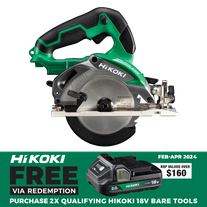 HiKOKI Cordless Circular Saw Brushless 125mm 18V - Bare Tool