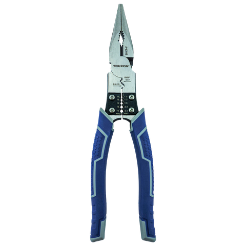 TRUXON 230mm High Leverage Long Nose Pliers