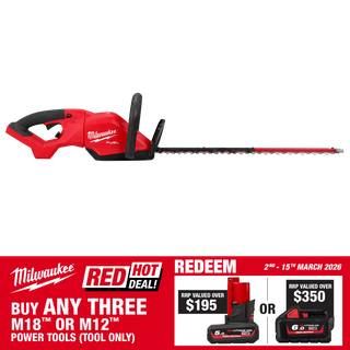 Milwaukee M18 FUEL Cordless Hedge Trimmer 24in/610mm 18V - Bare Tool